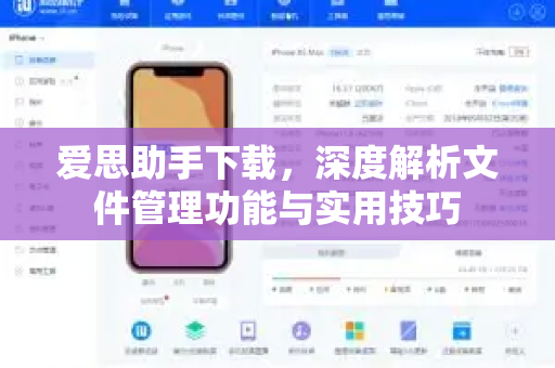爱思助手下载，深度解析文件管理功能与实用技巧
